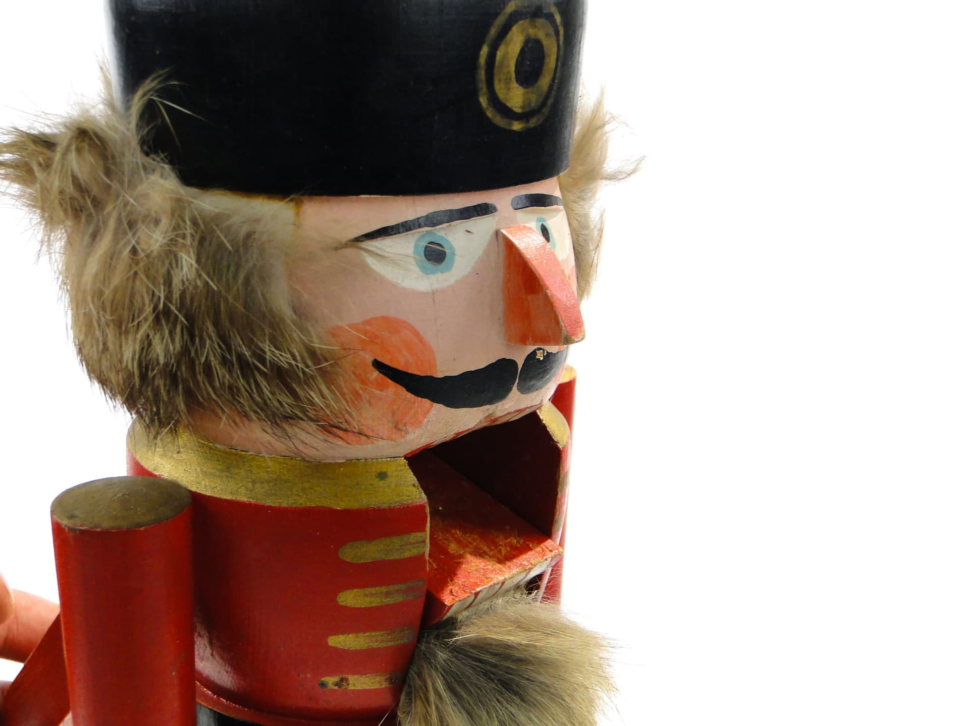 Dziadek do orzechów figuralny, multikolor, drewno polichromowane, Austria, lata 70. - 171883