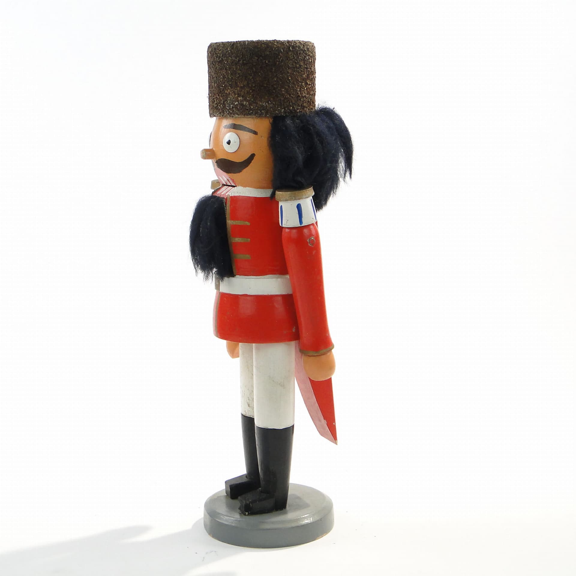 Dziadek do orzechów figuralny, polichromowane drewno, Austria, lata 60. - 171899