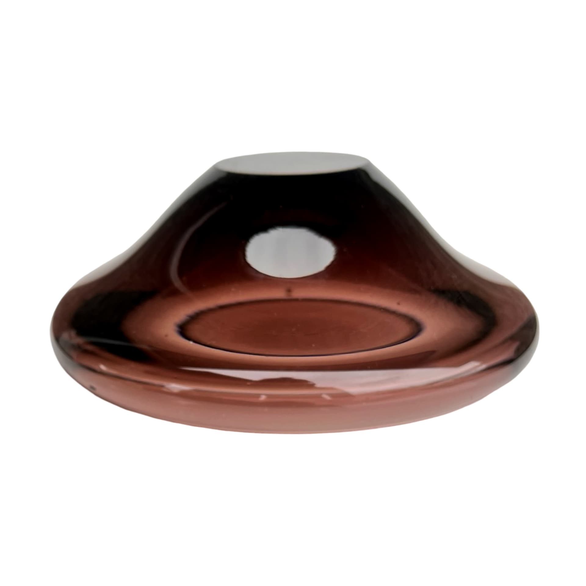 Misa ze szkła ręcznie formowanego proj. M Klinger, Železný Brod Sklo, Czechosłowacja, lata 70. - 171995