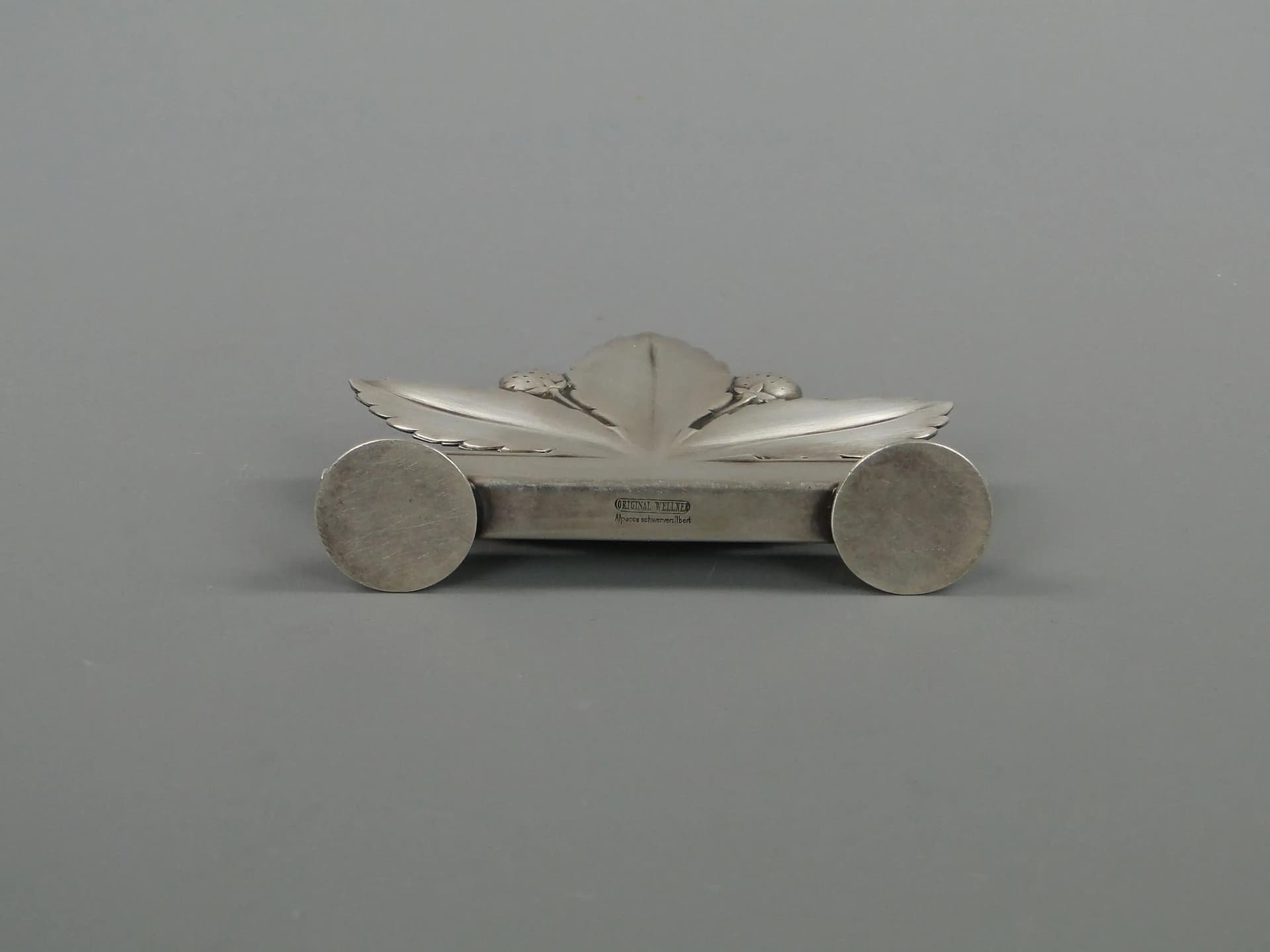 Napkin Holder Art Deco, silver, Wellner, Germany, 1930s - 11453