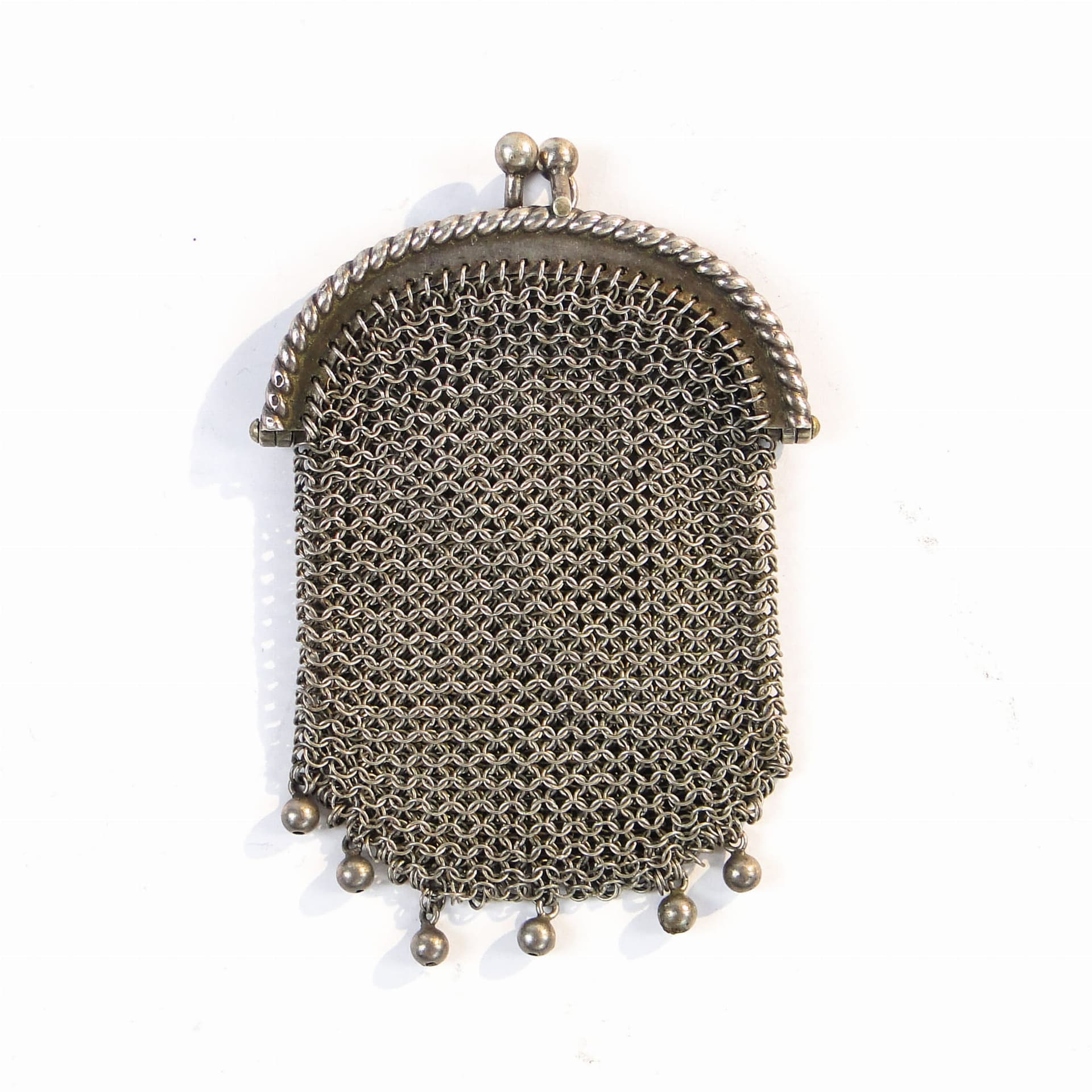 Coin Purse Art Nouveau, silver, France, 19th c.