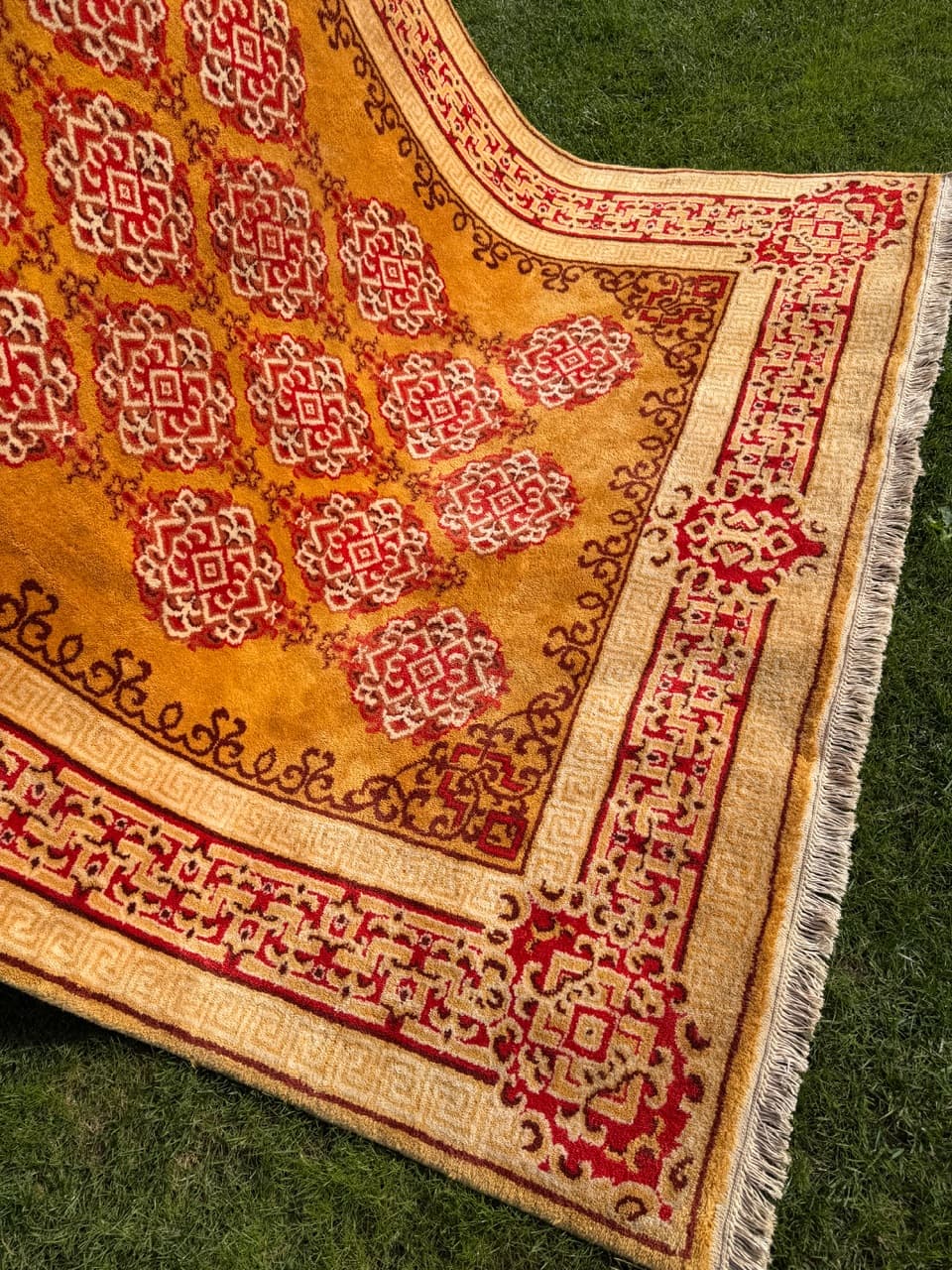 Dywan Perski Wełniany Kaszmirowy Indo Mir Herati - 172636