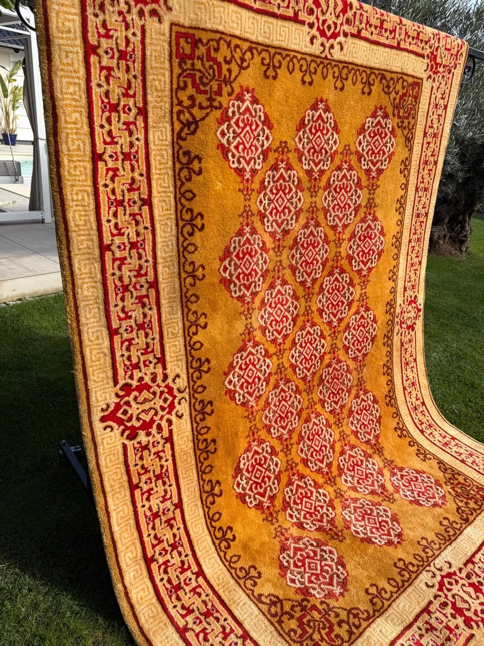 Dywan Perski Wełniany Kaszmirowy Indo Mir Herati - 172635