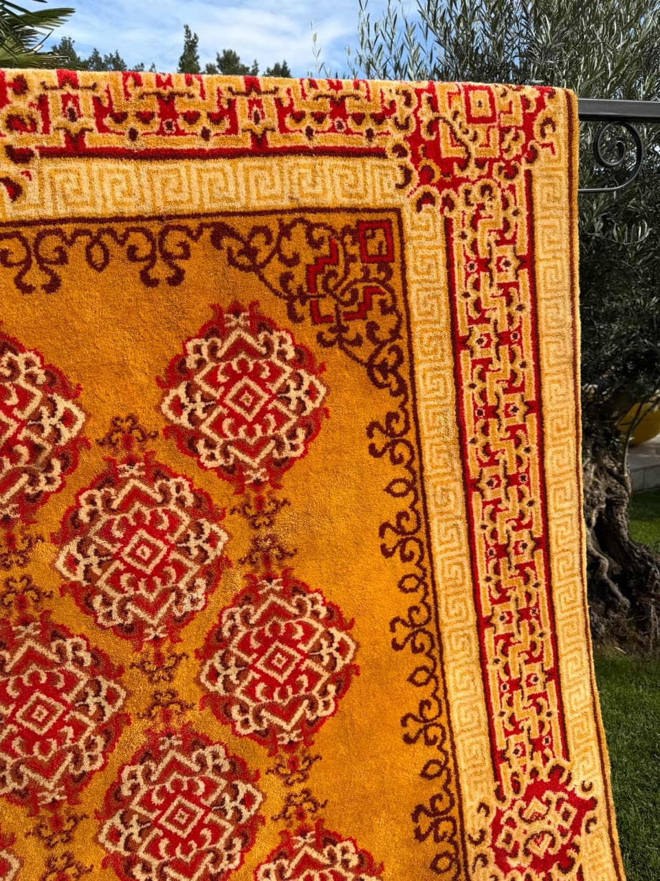 Dywan Perski Wełniany Kaszmirowy Indo Mir Herati - 172630