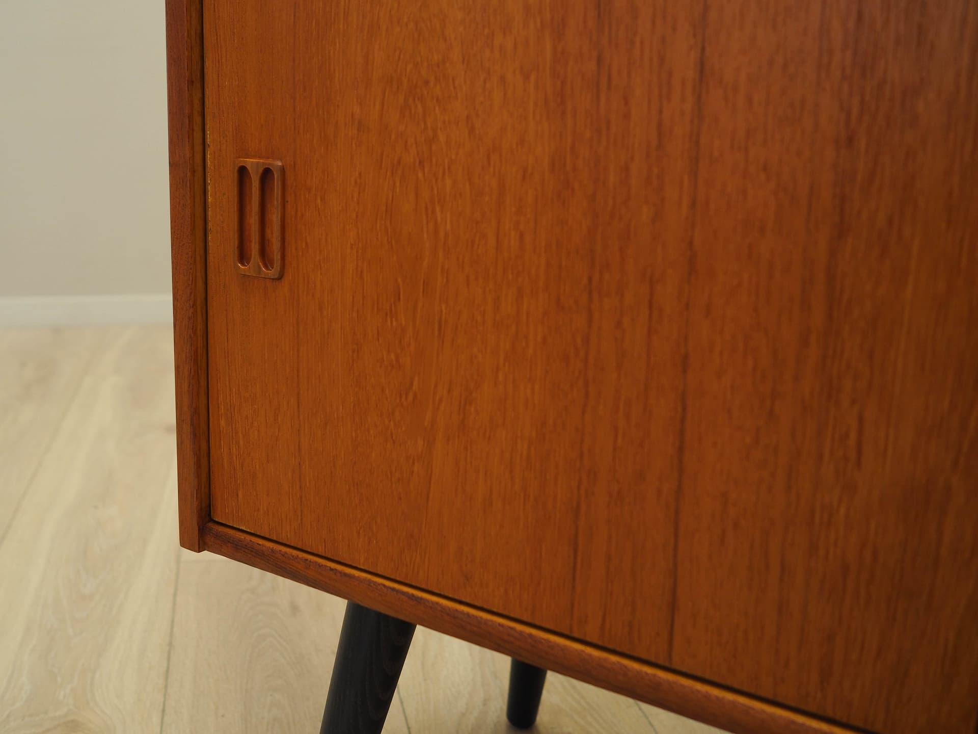 Regał, teak jasnobrązowy, Dania, lata 70. - 172853