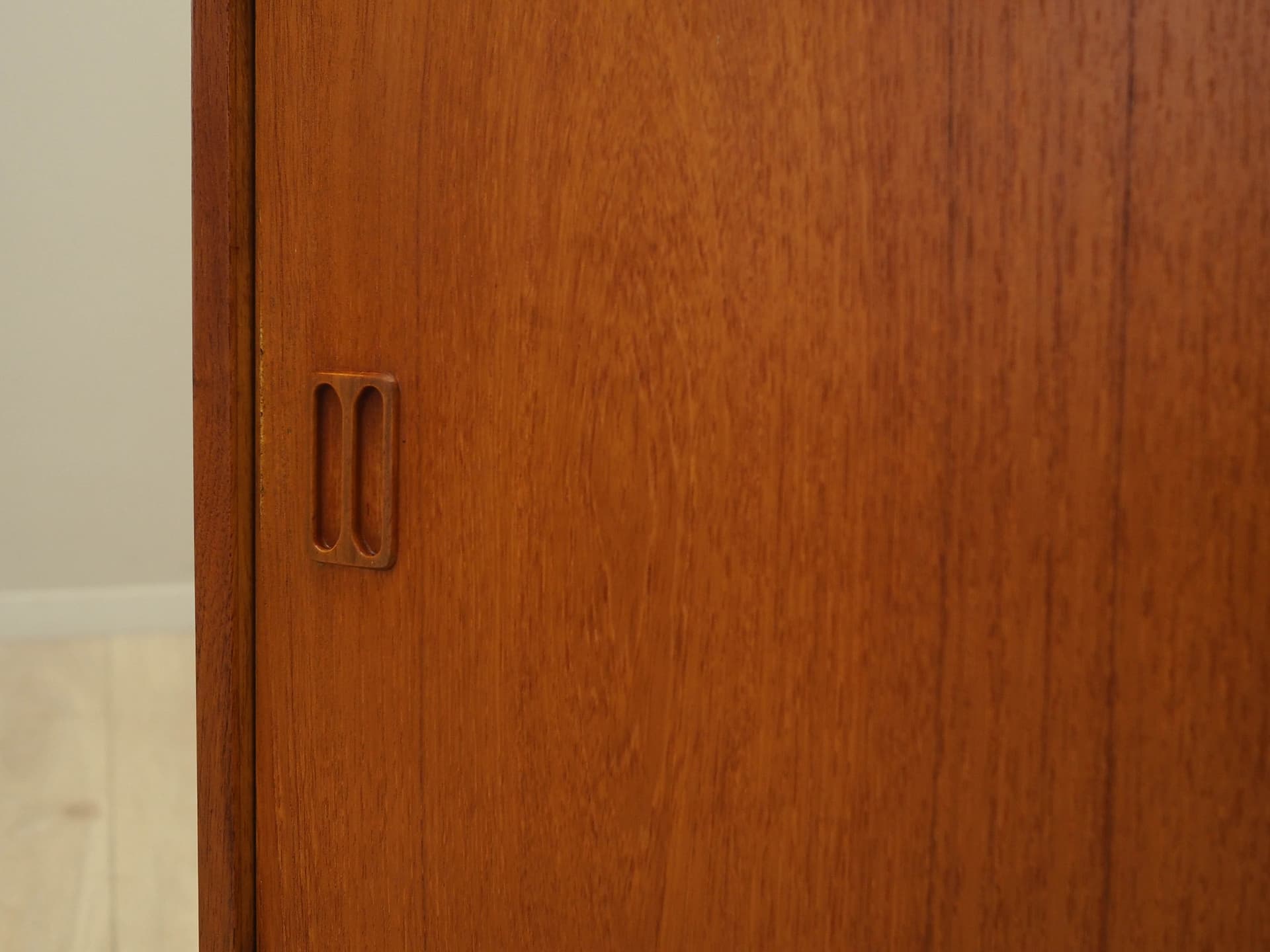 Regał, teak jasnobrązowy, Dania, lata 70. - 172852