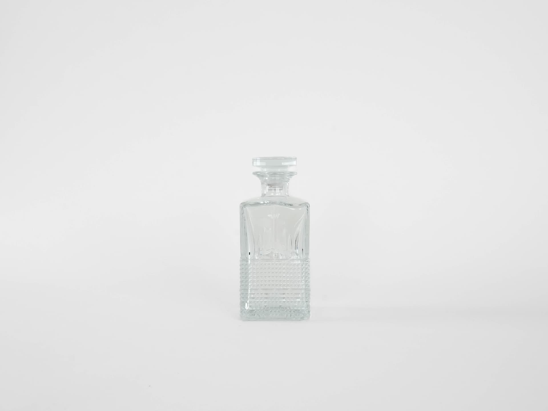 Karafka, transparent, szkło, Dania, lata 70. - 173106