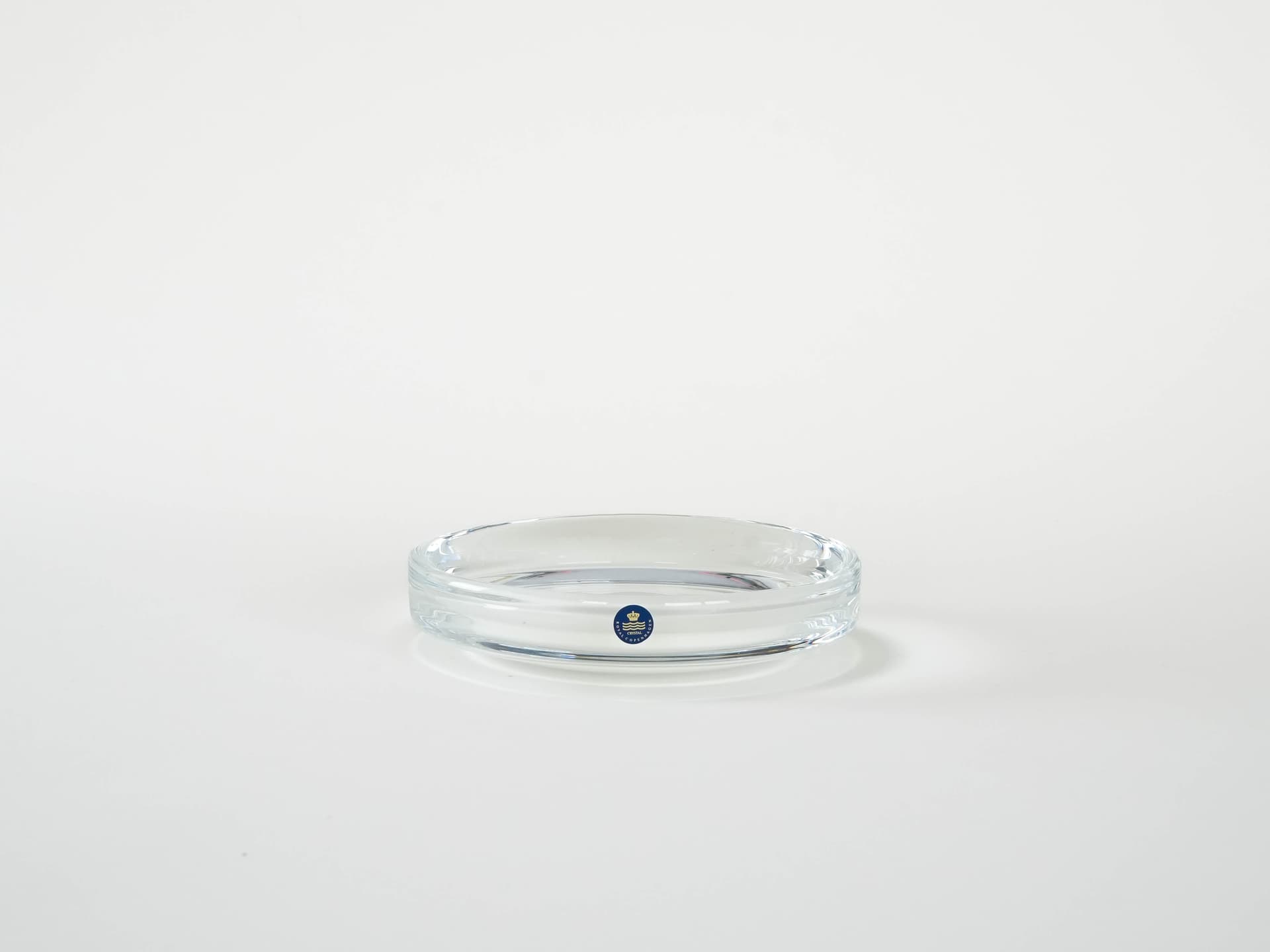 Patera, transparentny kryształ, Royal Copenhagen, Dania, lata 70. - 173158