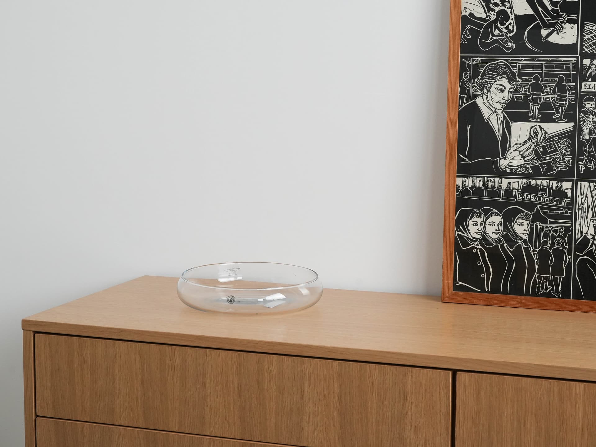 Misa, transparent, szkło, Ikea, Szwecja, lata 80. - 173175