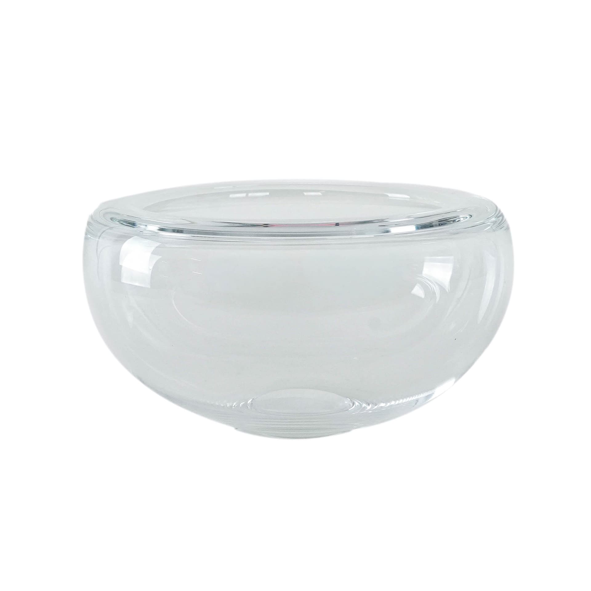 Bowl Provence, transparent glass, by P. Lütken, Royal Copenhagen, Denmark, 1950s. - 173638