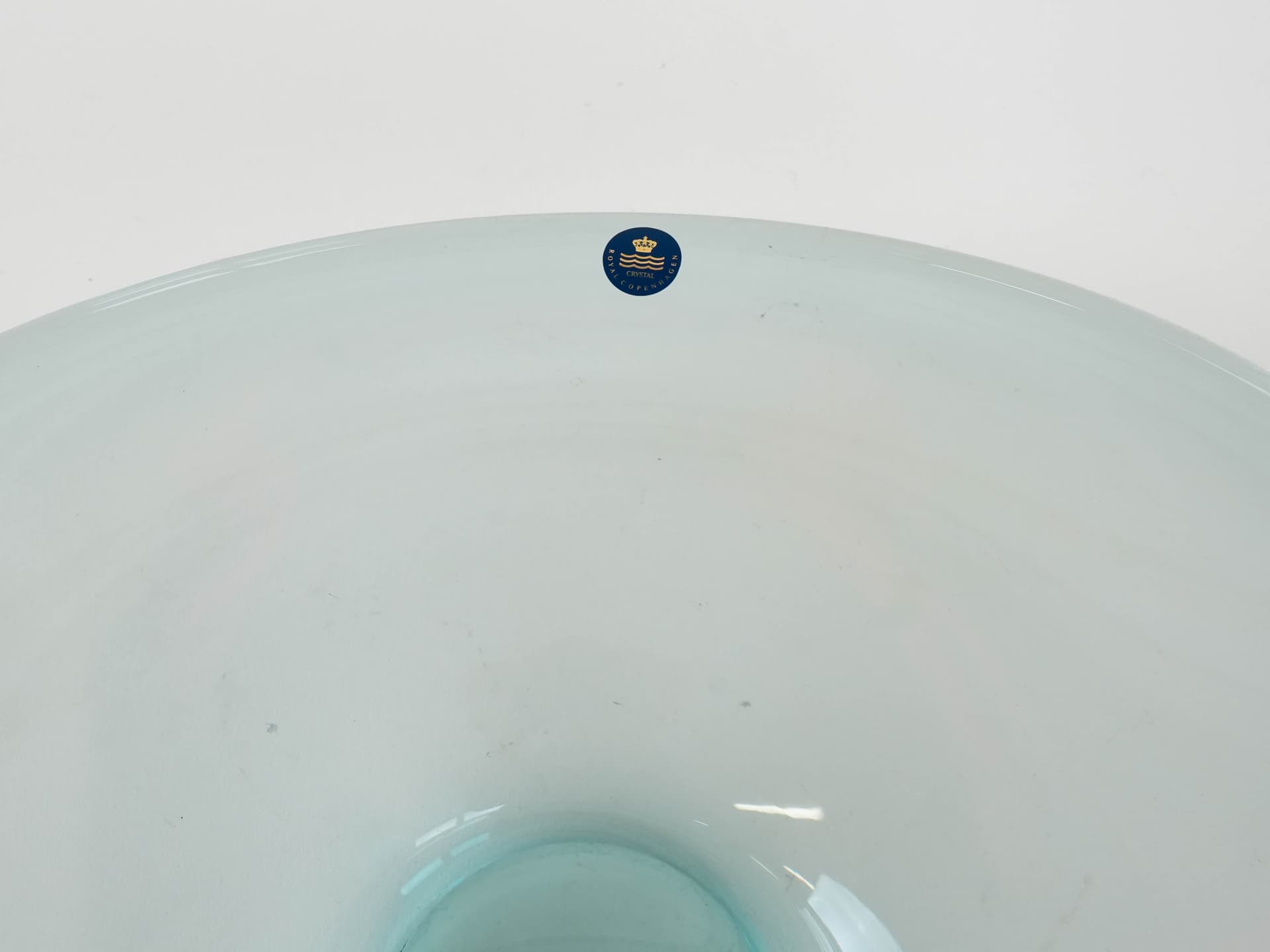 Patera, transparentny kryształ, Royal Copenhagen, Dania, lata 60. - 173716