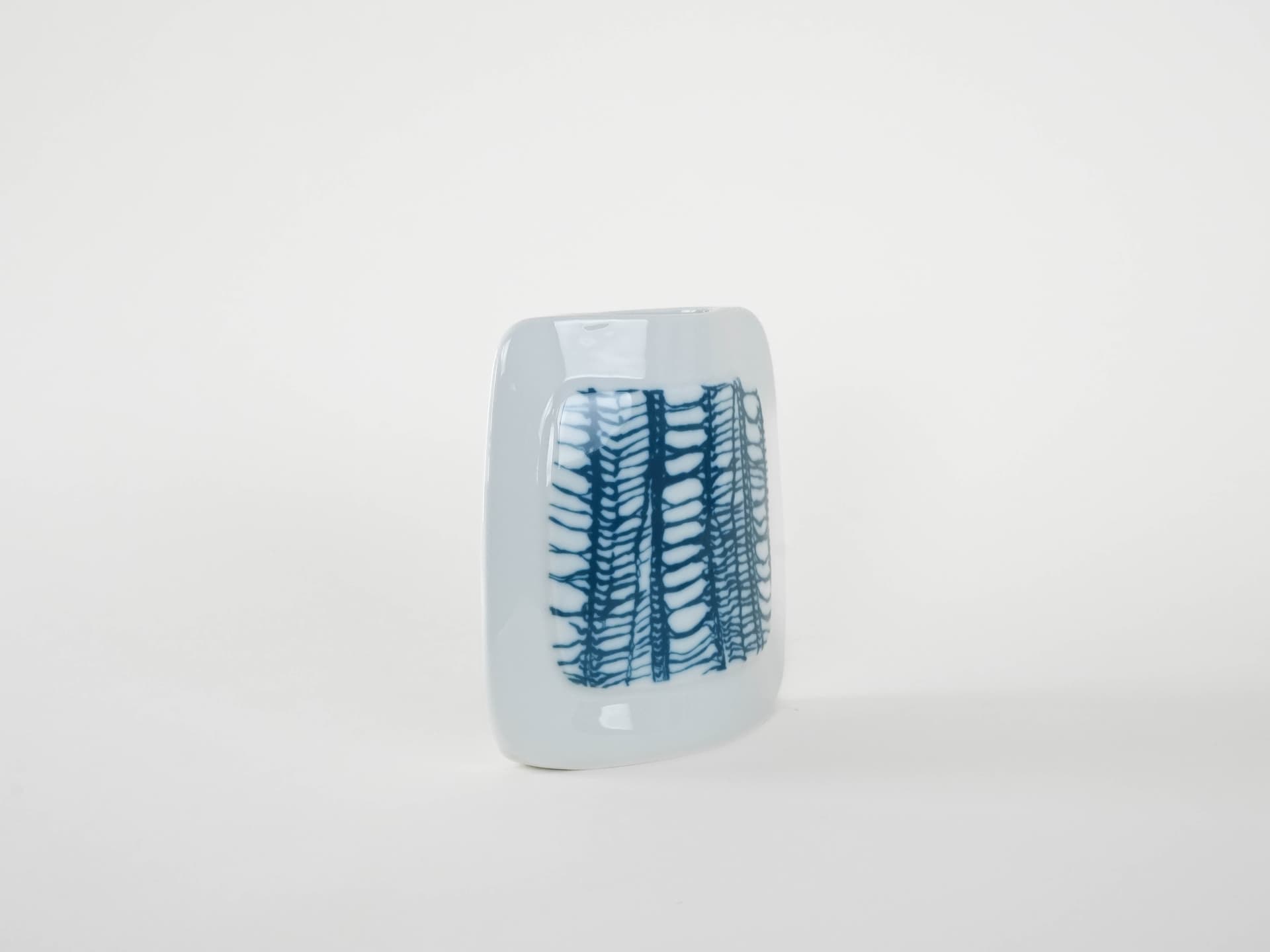 Vase, Bing & Grøndahl 1824, white porcelain, Denmark, 1970s. - 173756