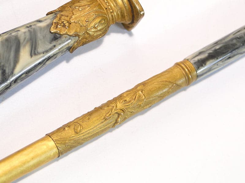 Art Nouveau writing set, multicolor, bakelite, Vienna, Austria, early 20th c. - 173901