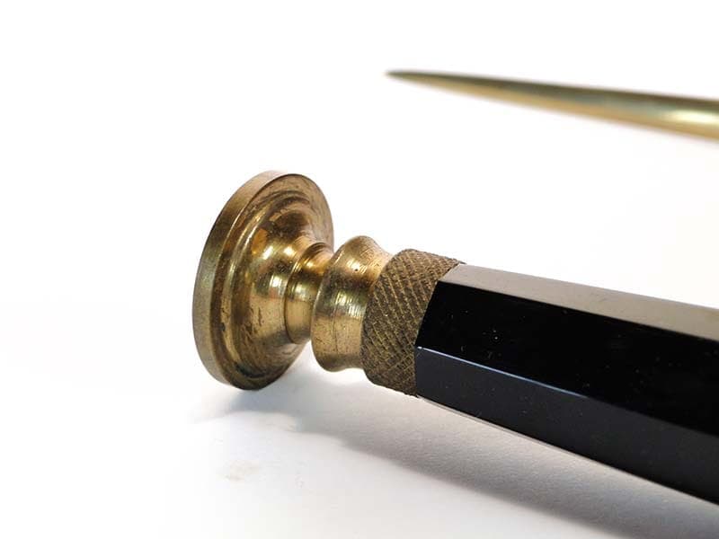 Zestaw przyborów do pisania Art déco, multicolor bakelit, Niemcy, lata 20. - 173952