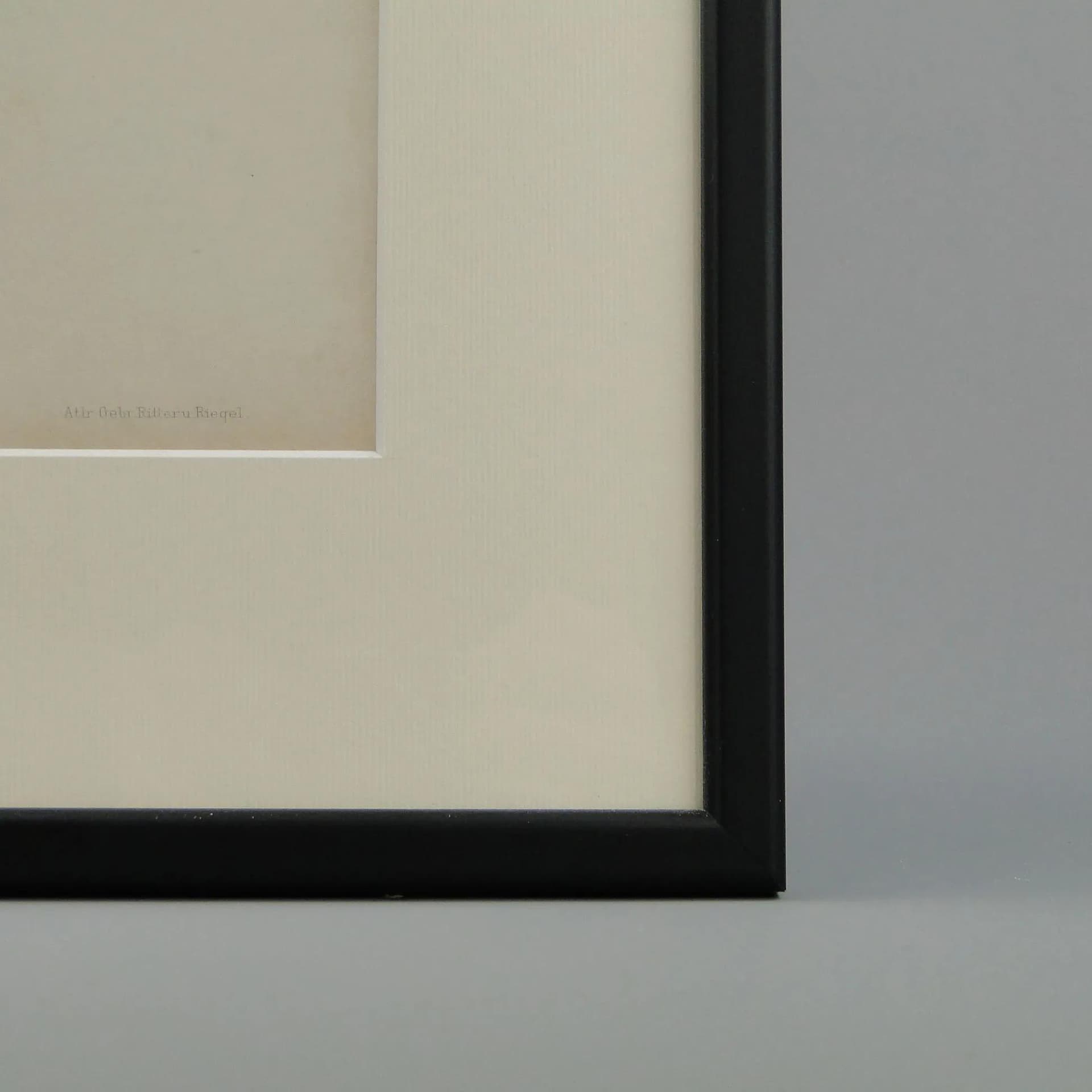 Grafika architektoniczna, szary, papier, Niemcy, XIX w. - 11578