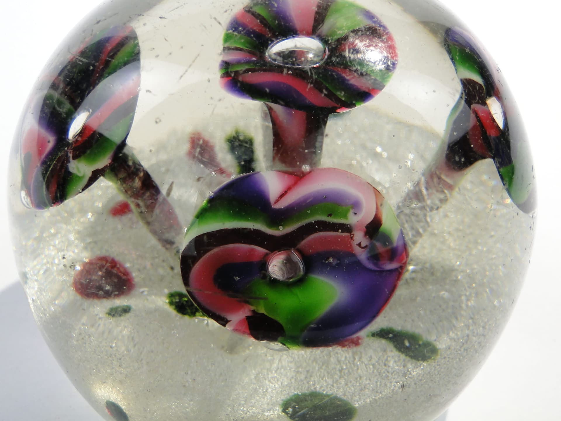 Paperweight, transparent crystal glass, Silesia, Poland, 19th c. - 174100