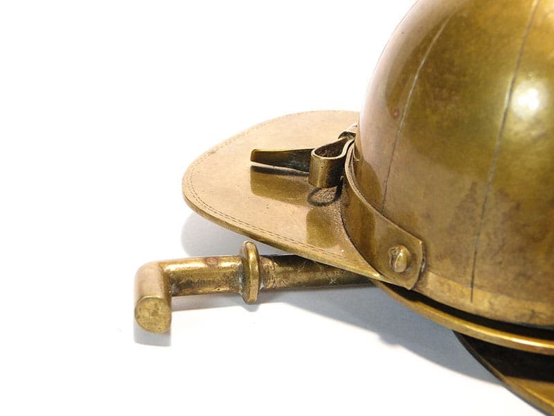 Kałamarz gabinetowy, motyw jeździecki, brąz złocony, Polska, secesja, XIX wiek - 174156