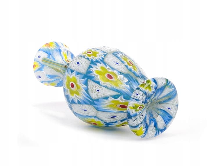 Wazon millefiori, Murano, multikolor, szkło, Fratelli Toso, Włochy, początek XX w. - 174190