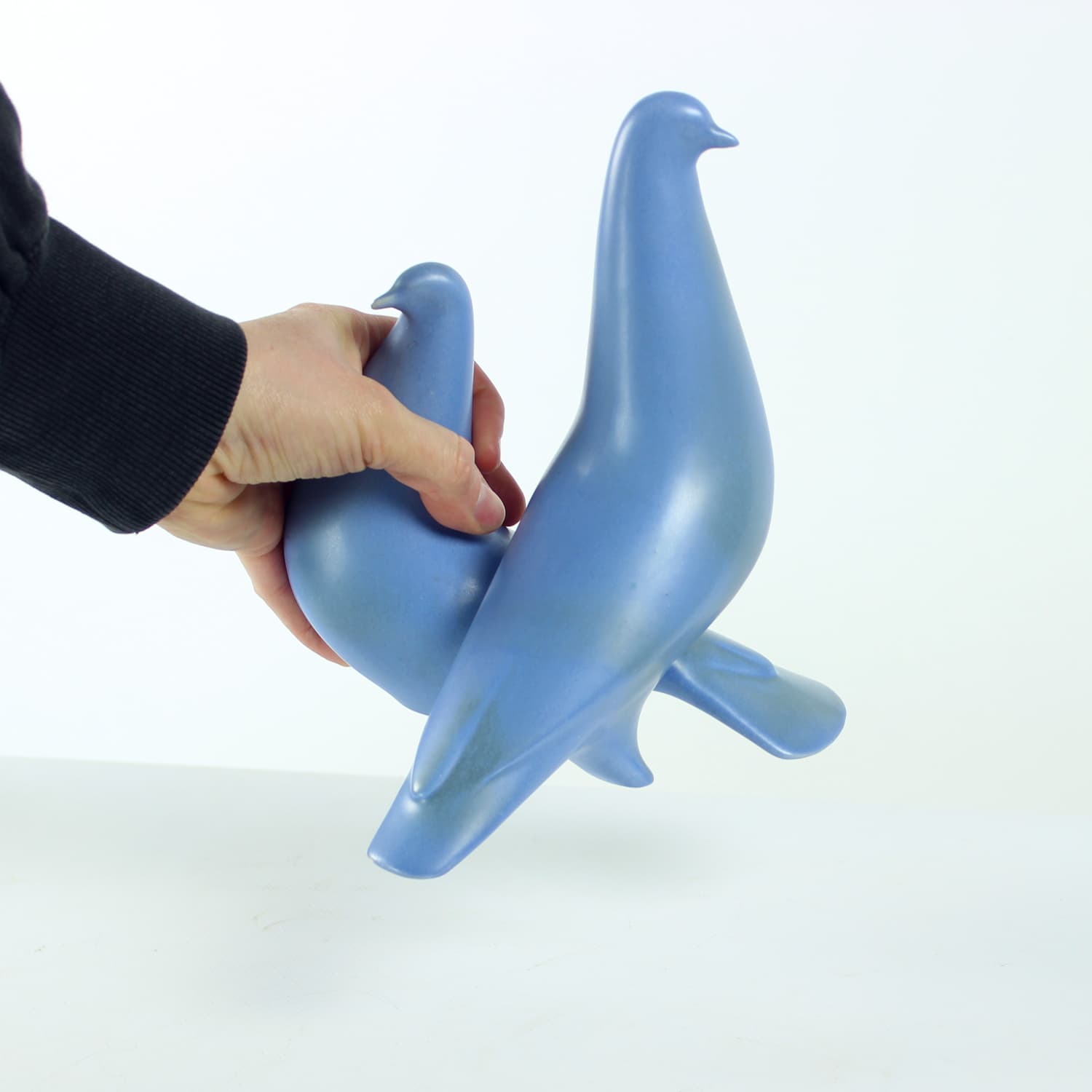Sculpture, doves, blue, ceramics, Keramia, 1960s - 174326