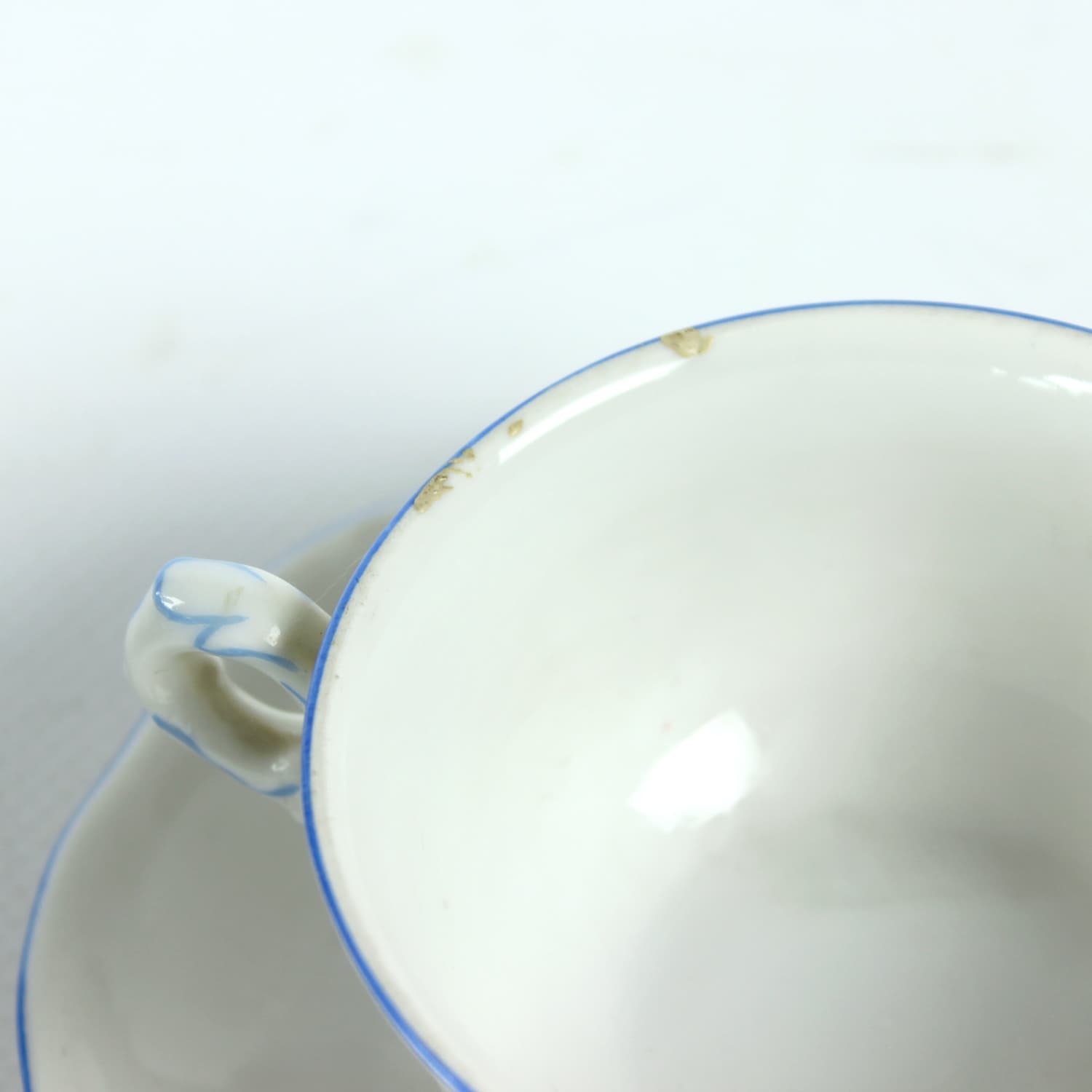 Zestaw do kawy i herbaty, biały, porcelana, Pirkenhammer Brezova, Czechy, lata 60. - 174334