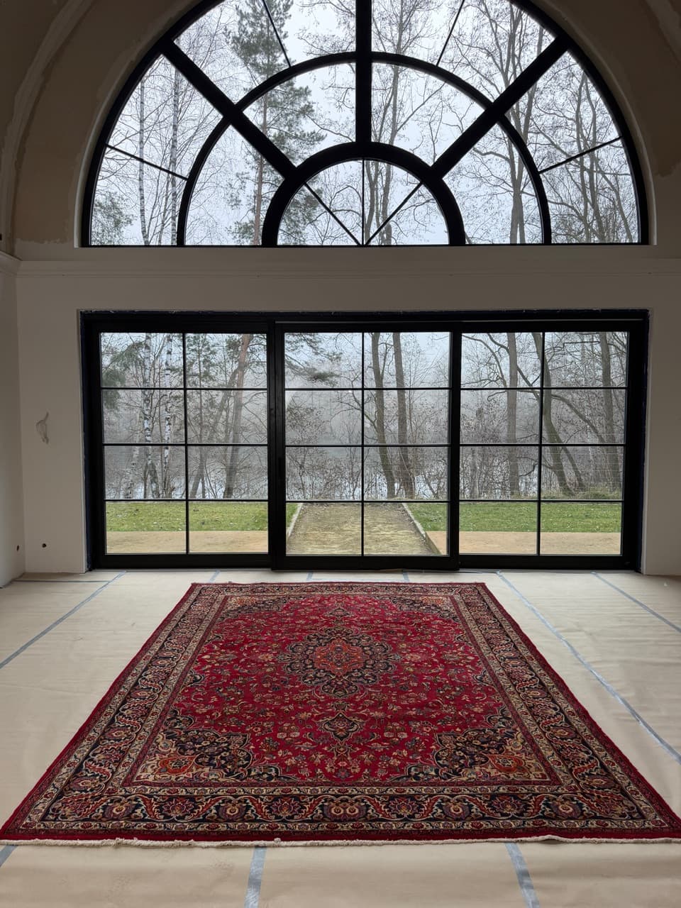 Nowy VINTAGE Dywan Wełniany Perski Iran Keshan 390x290 - 174574