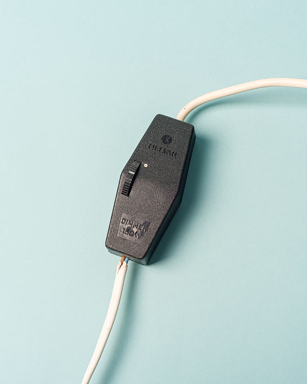 Kinkiet, transparentne szkło, proj. P. Lütken, Holmegaard, Dania, lata 70. - 174624