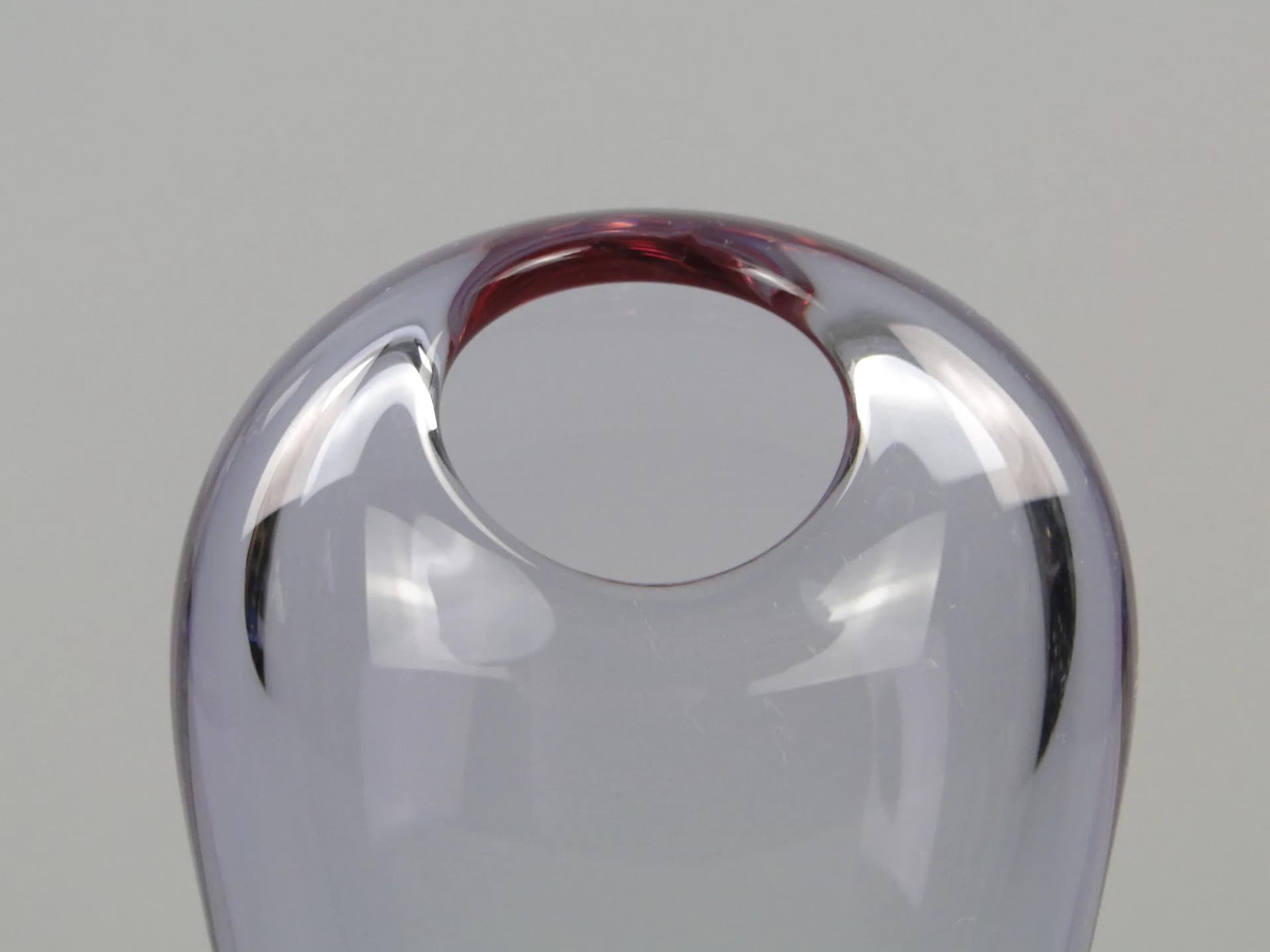 Wazon, multikolor, szkło, proj. J. Rozinek, Czechosłowacja, lata 60. - 11754