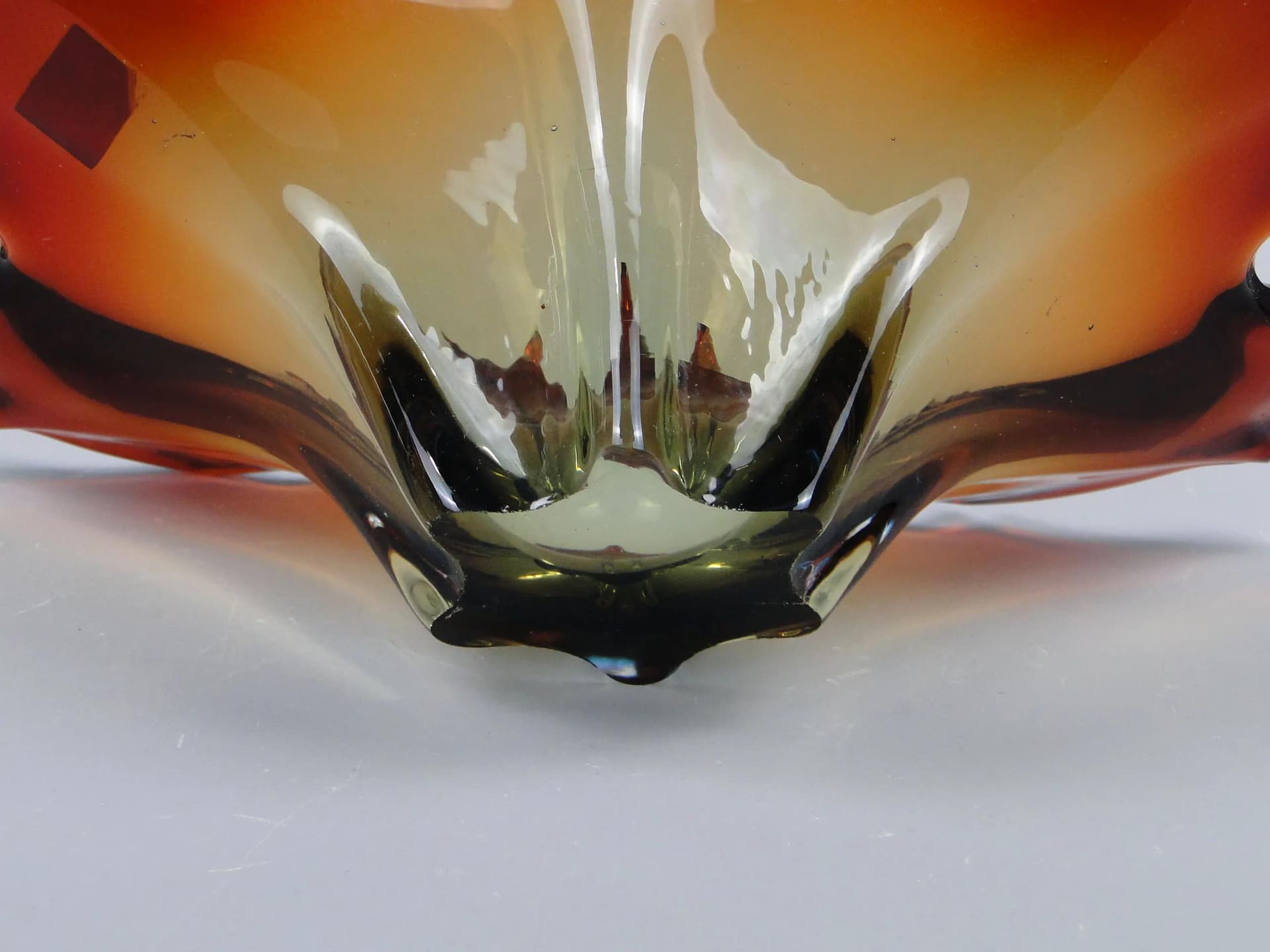 Bowl Mandruzatto, multicolor crystal, Murano, Italy, 1950s - 11735