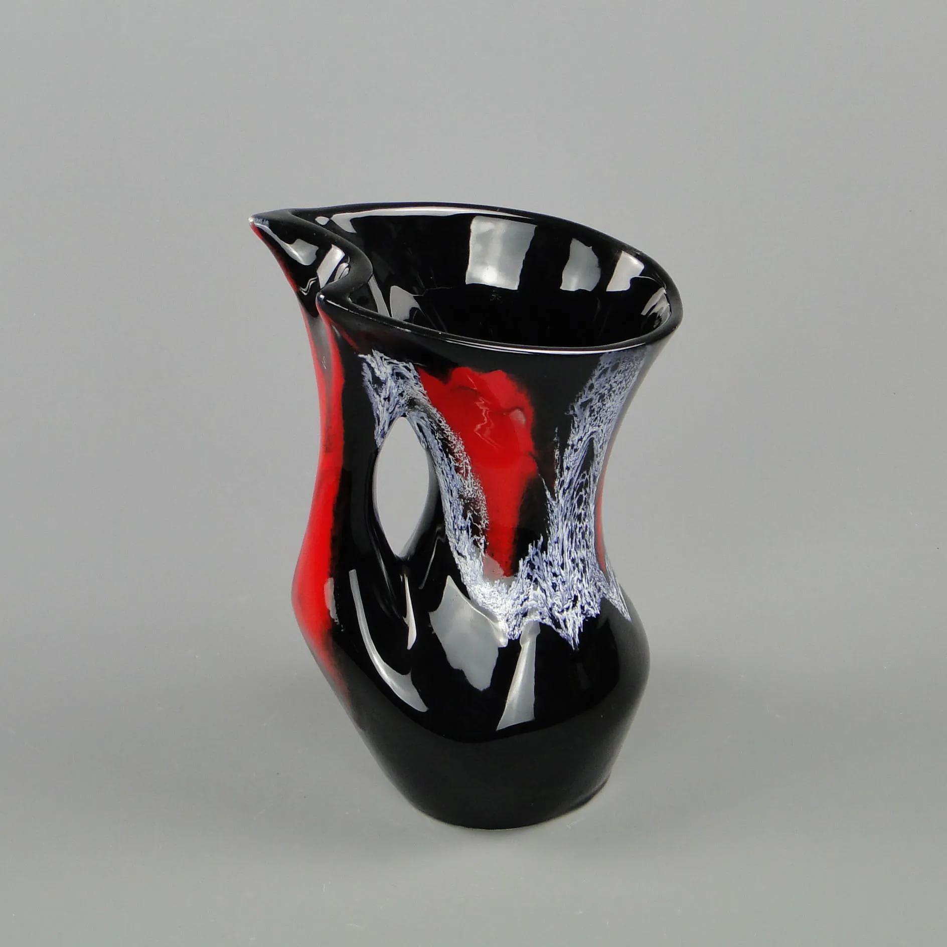 Vase, Vallauris, multicolor ceramics, France, 1960s - 11810