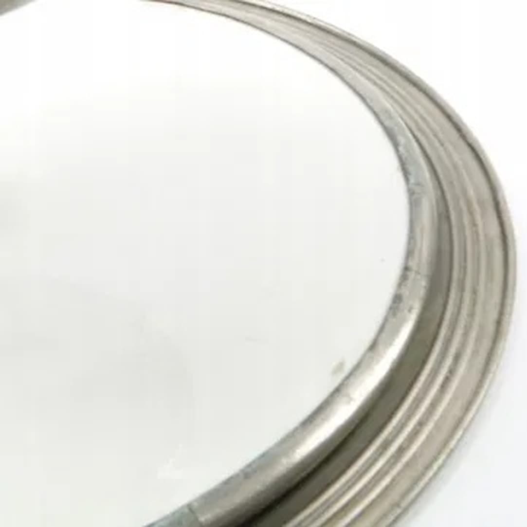 Tortownica secesja, porcelana, mosiądz srebrzony, Austria, początek XX w. - 175185