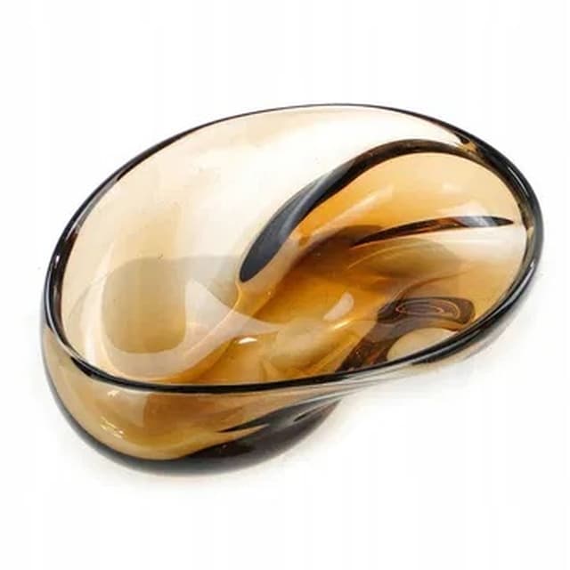 Patera Murano Sommerso, szkło, proj. F. Poli, Włochy, lata 50. - WYMIARY