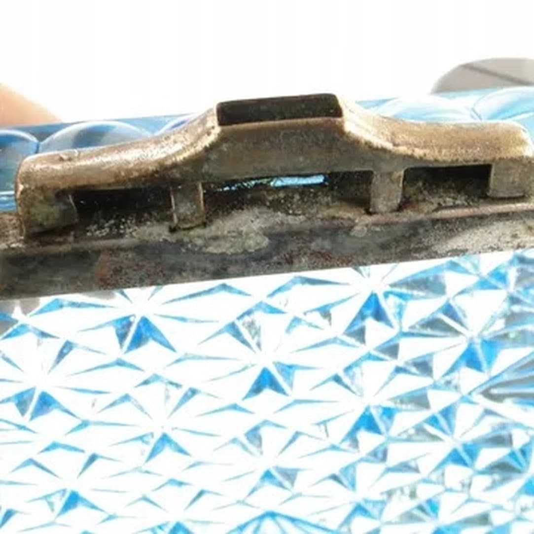 Bomboniera Art Deco, szkło niebieskie, Ząbkowice, Polska, lata 30. - 175564