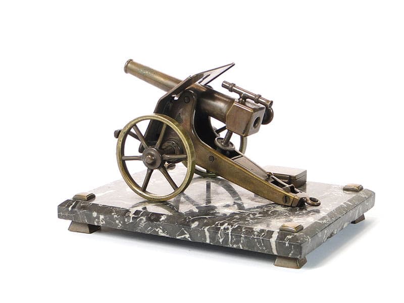 Model armaty polowej z brazu, początek XX w - 175905