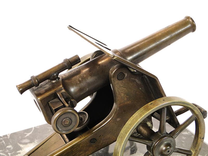 Model armaty polowej z brazu, początek XX w - 175902