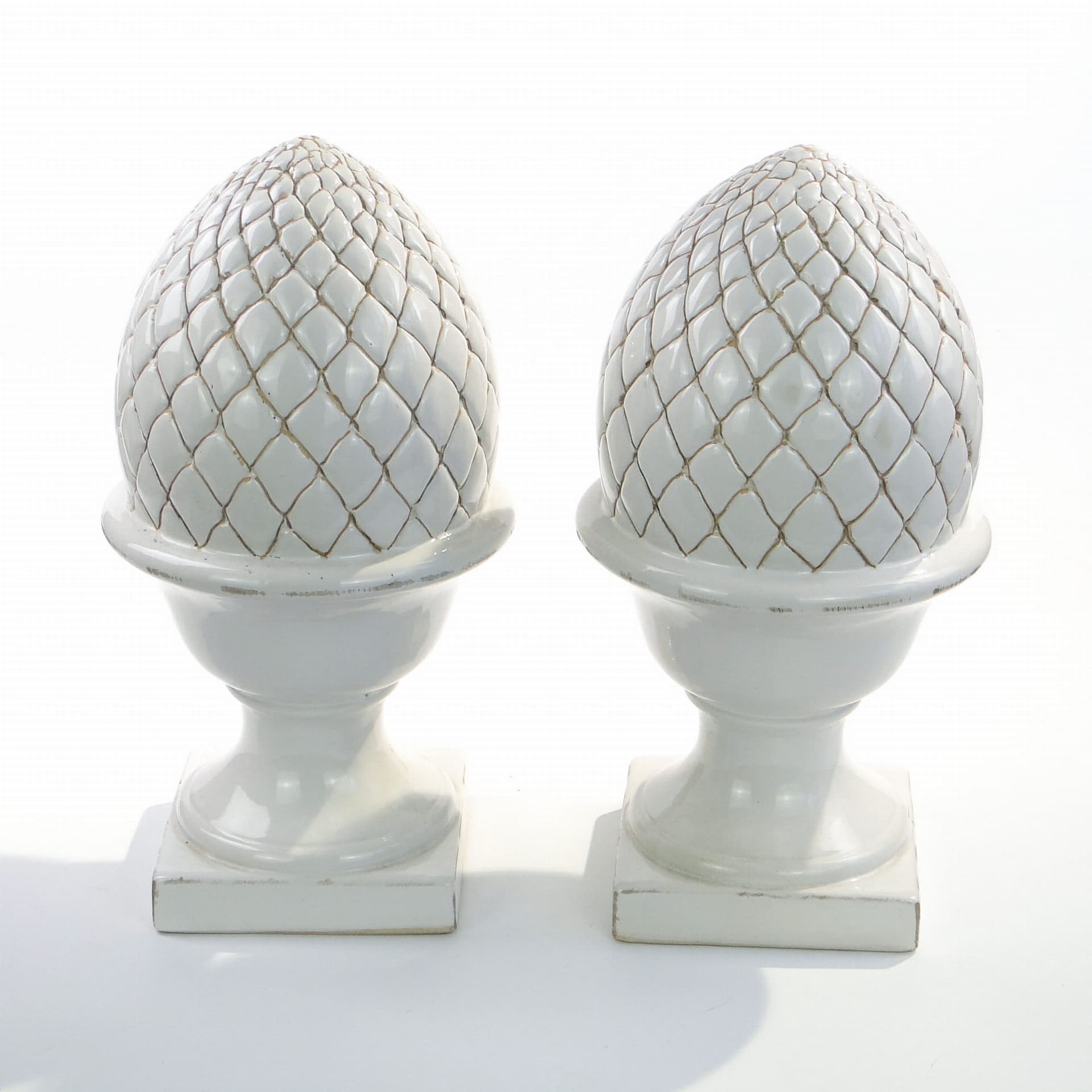 Para dekoracyjnych karczochów ceramicznych, Francja - 175915