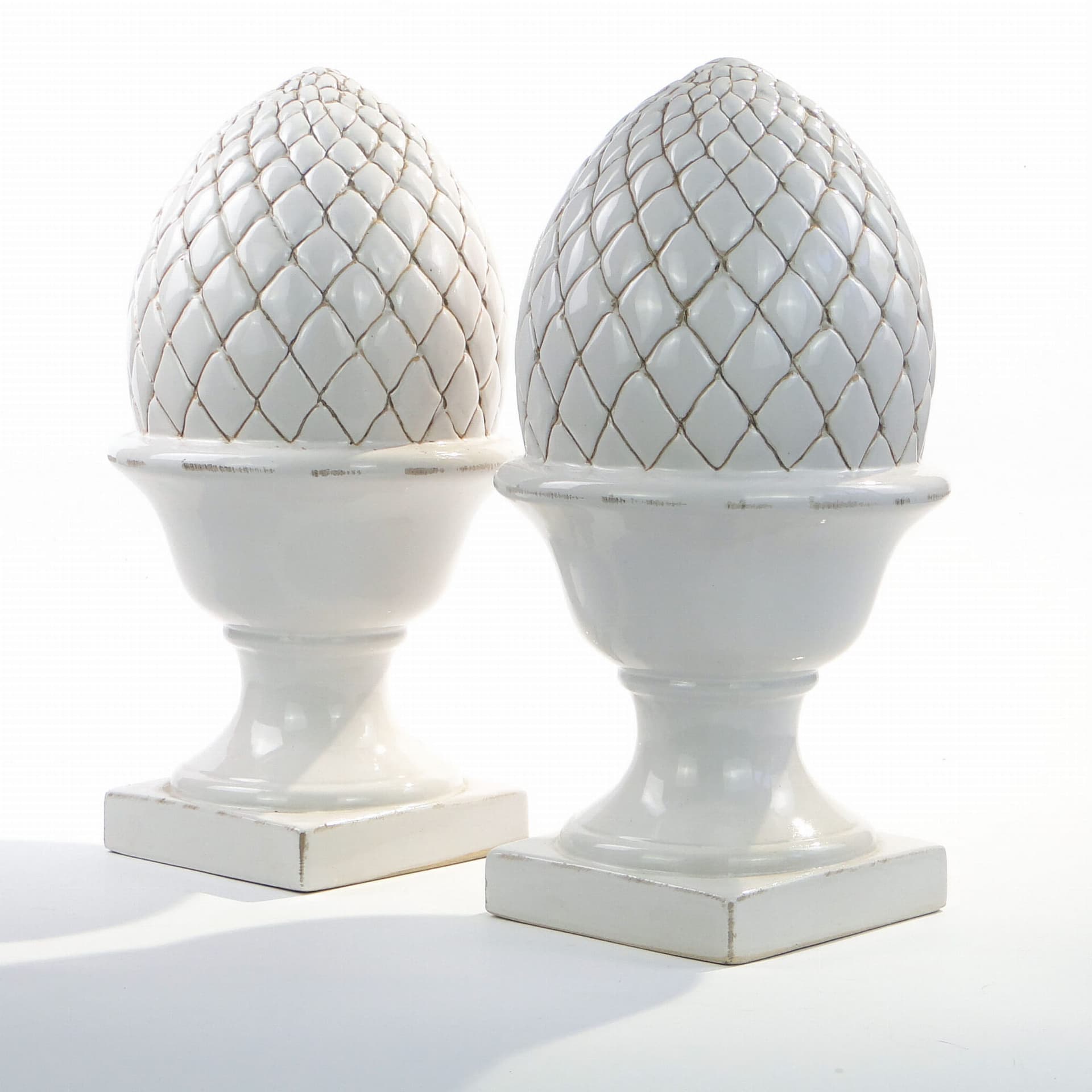 Para dekoracyjnych karczochów ceramicznych, Francja - 175911