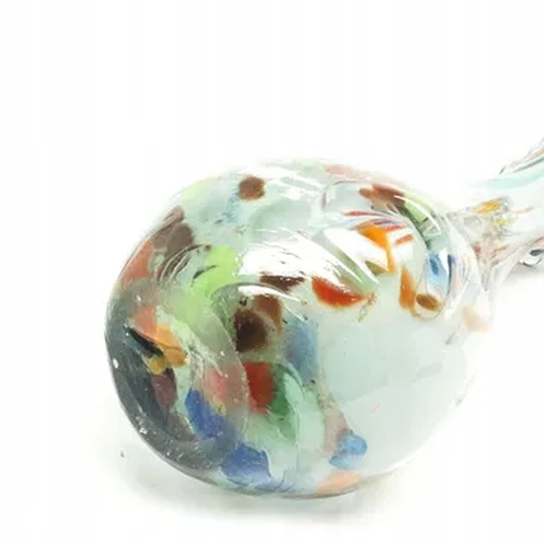 Wazon sękacz, mid-century modern, szkło multikolor, Huta Krosno, Polska, lata 70. - 176215