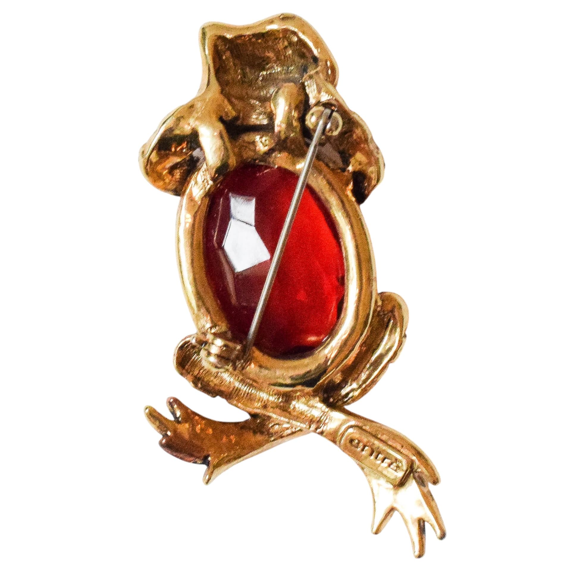 Broszka vintage Żaba - 176235