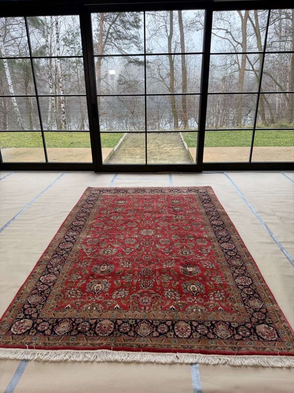 Persian Rug Indo Bidjar 300x200 cm, red, wool, India - 176732
