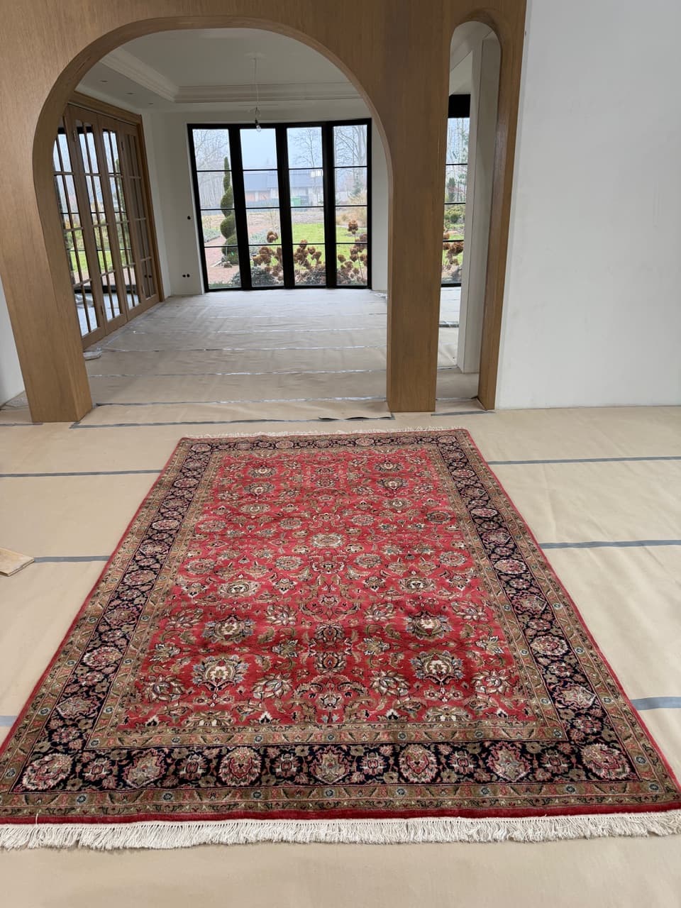 Persian Rug Indo Bidjar 300x200 cm, red, wool, India - 176740