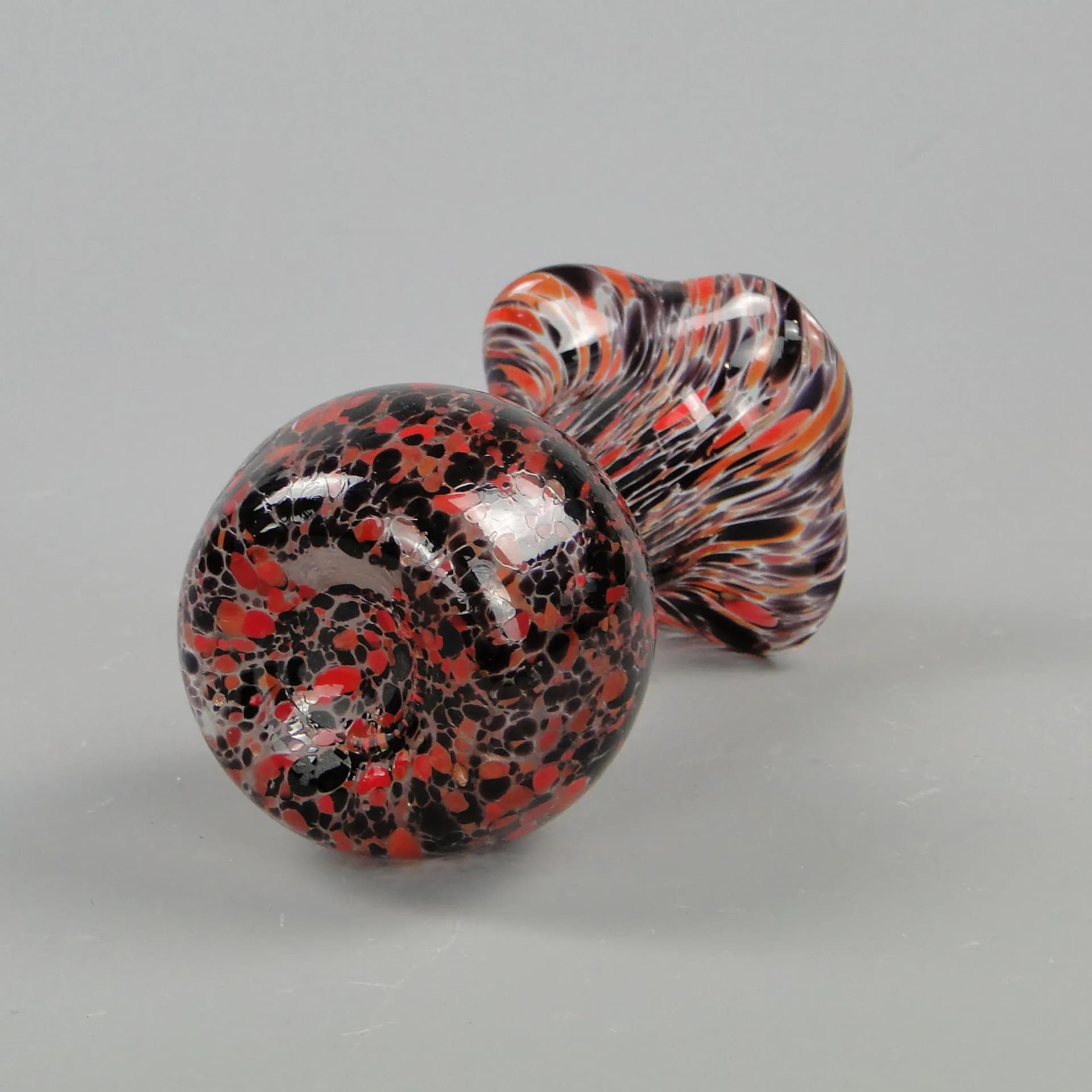 Wazon Murano, szkło mozaikowe multikolor, Włochy, lata 60. - 12161