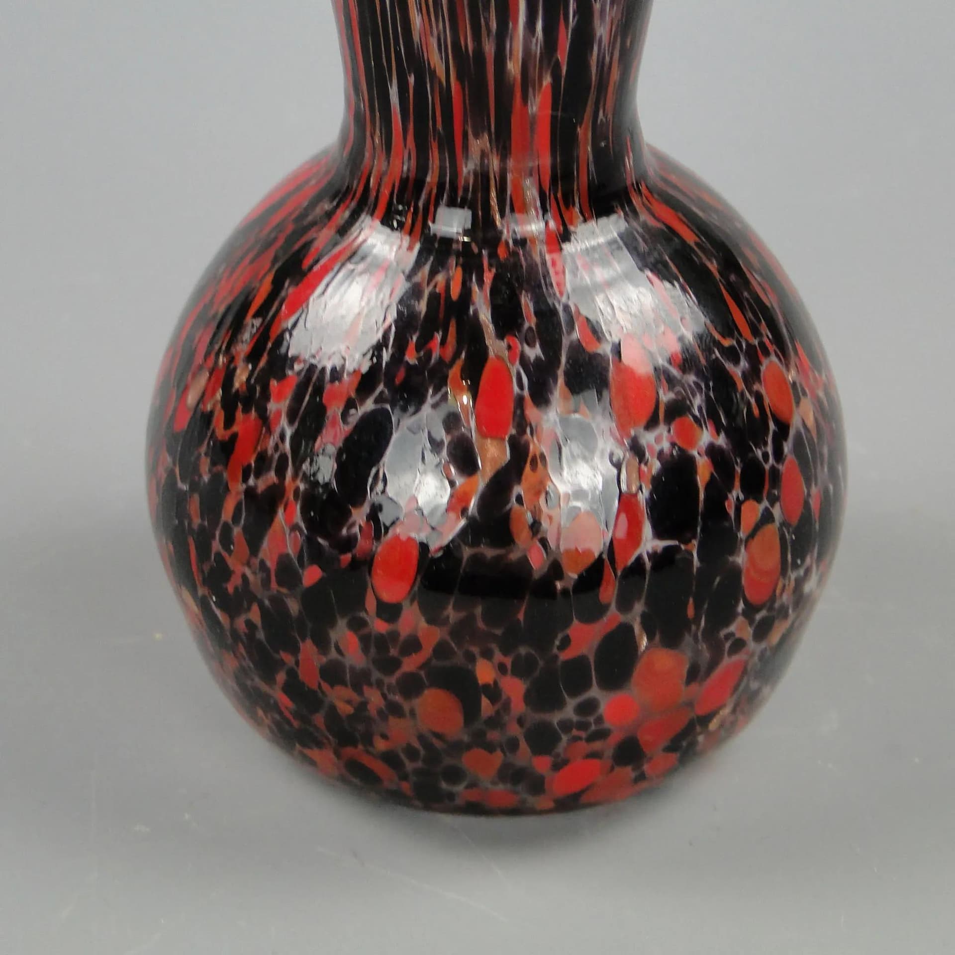 Wazon Murano, szkło mozaikowe multikolor, Włochy, lata 60. - 12160