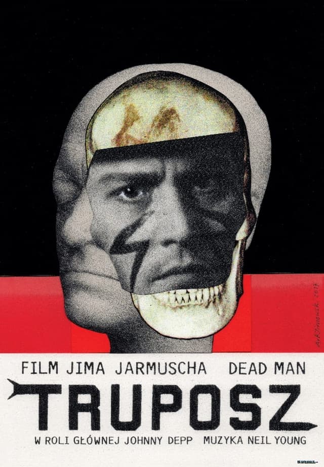 Film poster Truposz 100x70 cm, by A. Klimowski, Polska Szkoła Plakatu - DIMENSION