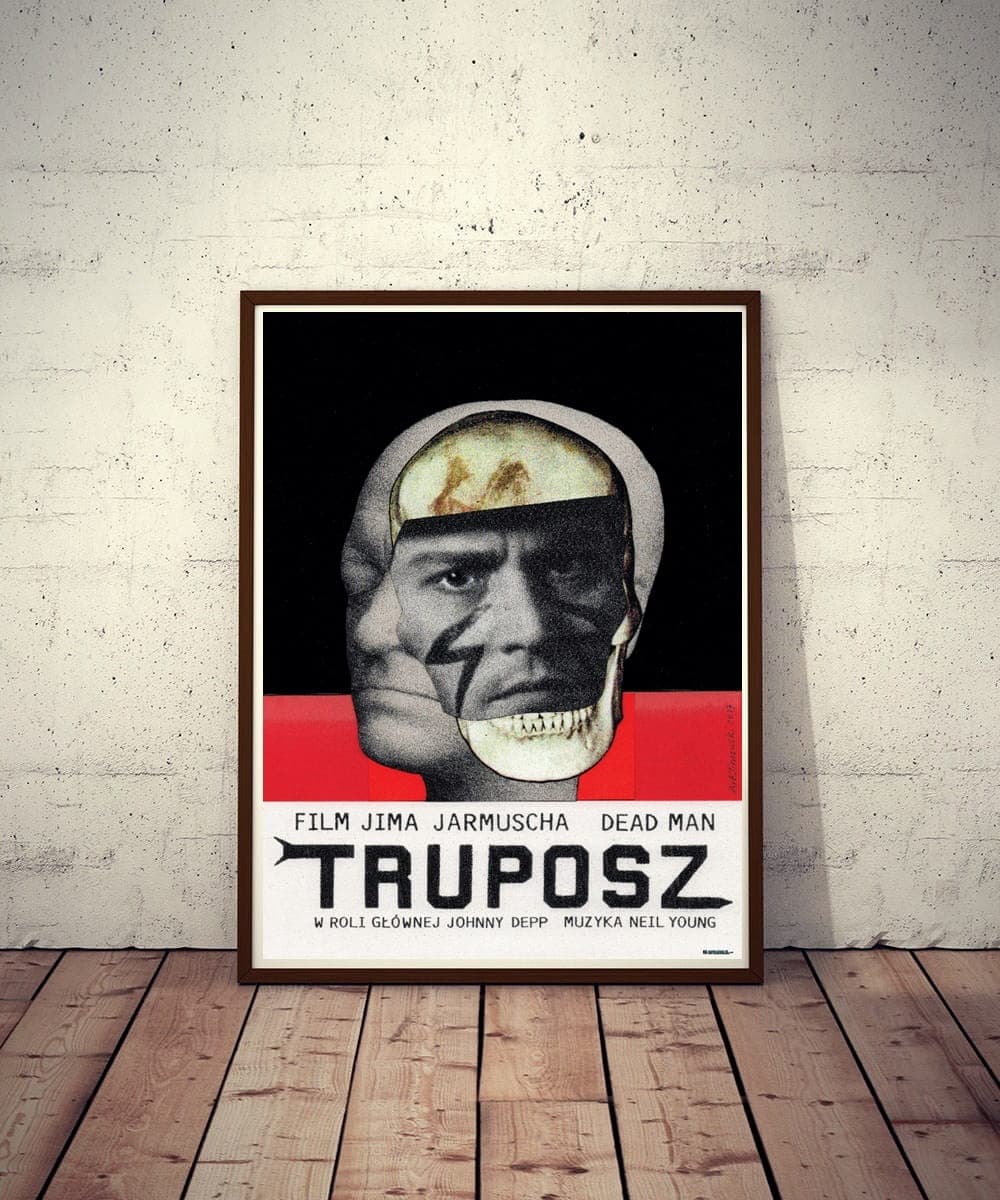 Film poster Truposz 100x70 cm, by A. Klimowski, Polska Szkoła Plakatu - 177493