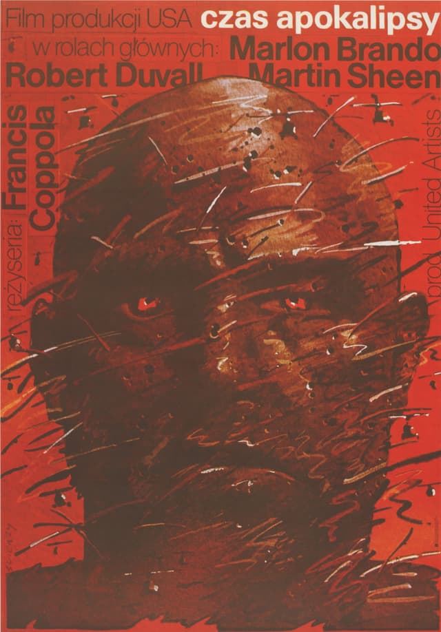 Movie poster Czas apokalipsy 96.5x67.0 cm, by W. Świerzy, Polska Szkoła Plakatu - DIMENSION