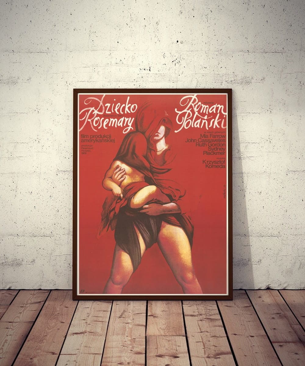 Plakat filmowy Dziecko Rosemary 96,0x67,0 cm, aut. W. Wałkuski, Polska Szkoła Plakatu - 177457