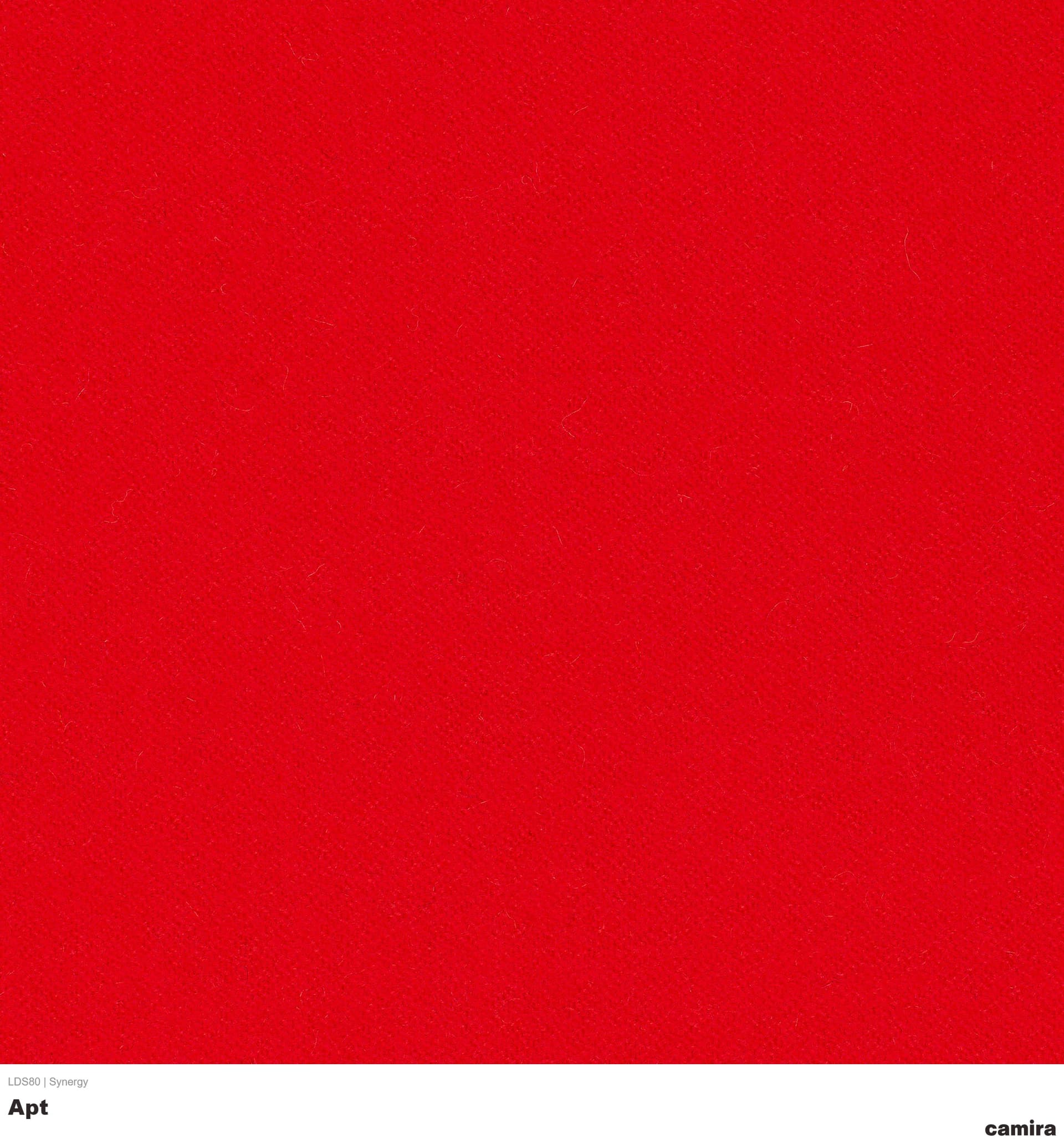 Armchair RM58 Soft Synergy Red (LDS80), black legs - 2961