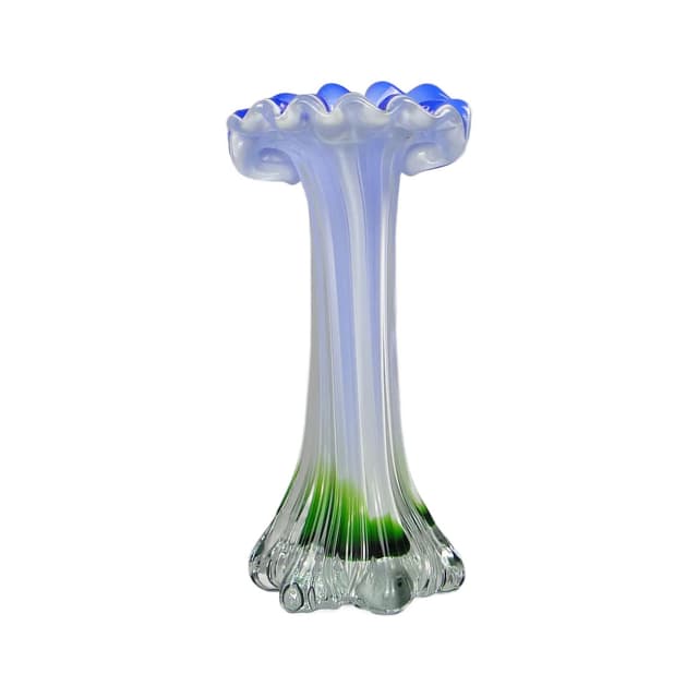 Vase Kalia, multicolored glass, Italy, 1970s - DIMENSION