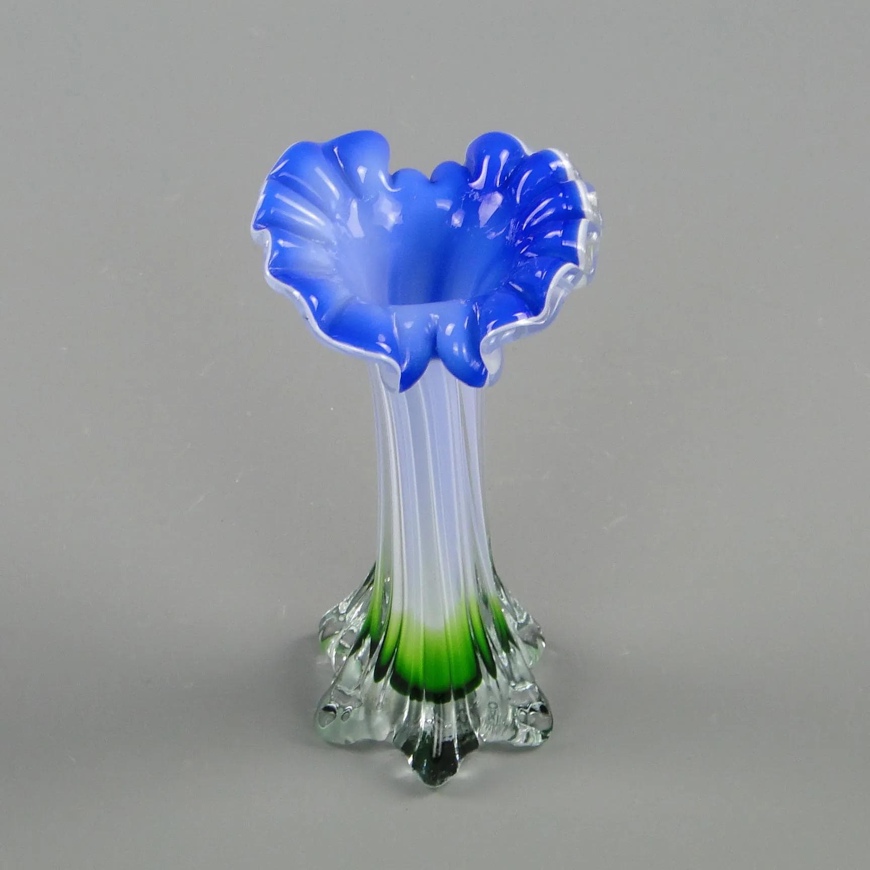 Vase Kalia, multicolored glass, Italy, 1970s - 12460