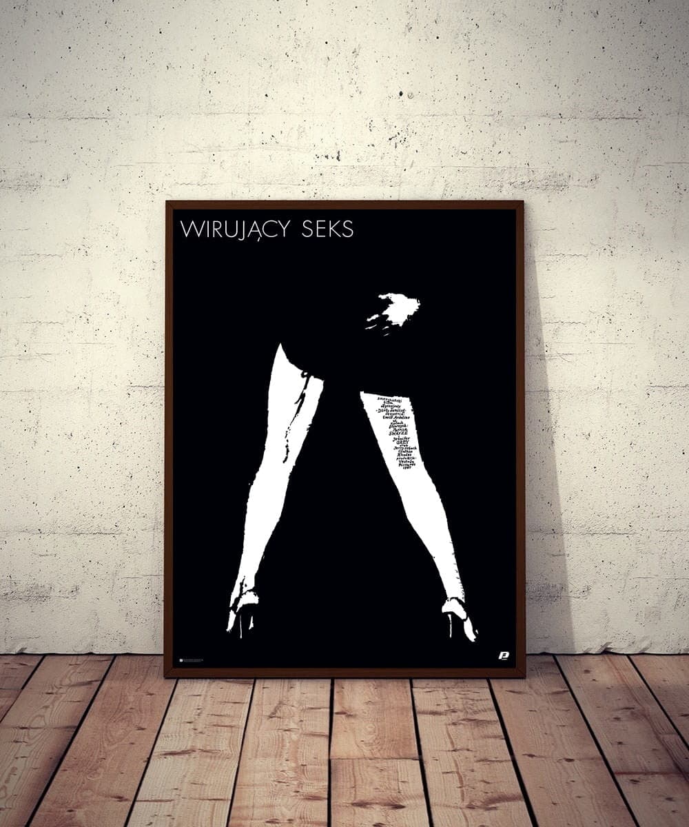 Plakat filmowy Wirujący Seks 96x67 cm, aut. M. Wasilewski, Polska Szkoła Plakatu - 177451